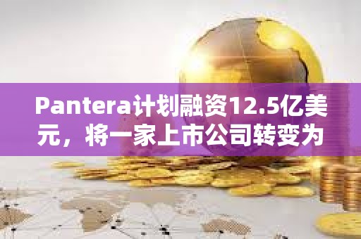 Pantera计划融资12.5亿美元，将一家上市公司转变为一家Solana投资公司