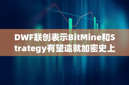 DWF联创表示BitMine和Strategy有望造就加密史上最大市场崩盘