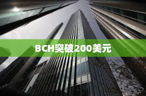 BCH突破200美元
