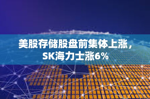 美股存储股盘前集体上涨，SK海力士涨6%