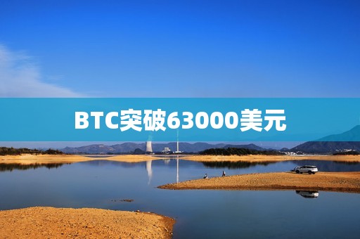 BTC突破63000美元