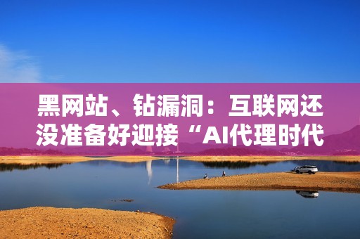 黑网站、钻漏洞：互联网还没准备好迎接“AI代理时代”