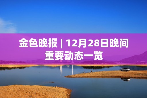 金色晚报 | 12月28日晚间重要动态一览