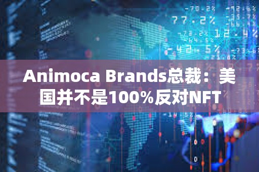 Animoca Brands总裁：美国并不是100%反对NFT