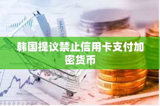 韩国提议禁止信用卡支付加密货币