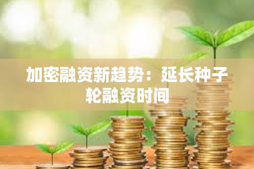 加密融资新趋势：延长种子轮融资时间