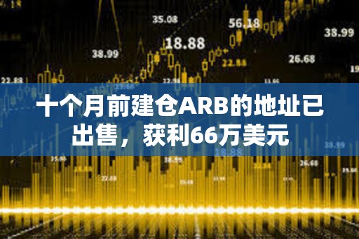 十个月前建仓ARB的地址已出售，获利66万美元