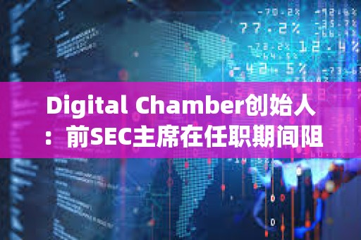 Digital Chamber创始人：前SEC主席在任职期间阻碍了现货比特币ETF的批准