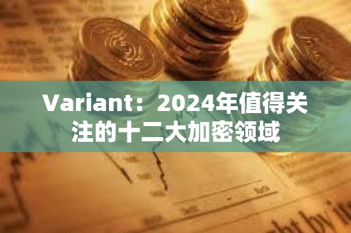 Variant：2024年值得关注的十二大加密领域