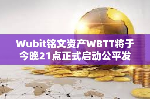 Wubit铭文资产WBTT将于今晚21点正式启动公平发射