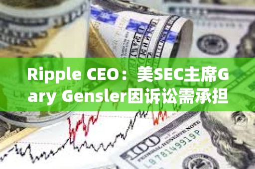 Ripple CEO：美SEC主席Gary Gensler因诉讼需承担“政治责任”