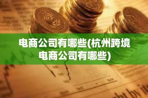 电商公司有哪些(杭州跨境电商公司有哪些) 电商公司有哪些(杭州跨境电商公司有哪些)