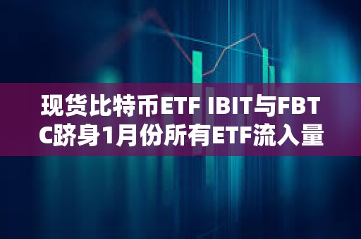 现货比特币ETF IBIT与FBTC跻身1月份所有ETF流入量前十名