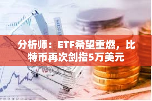 分析师：ETF希望重燃，比特币再次剑指5万美元