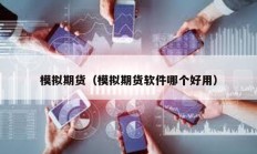 模拟期货（模拟期货软件哪个好用）